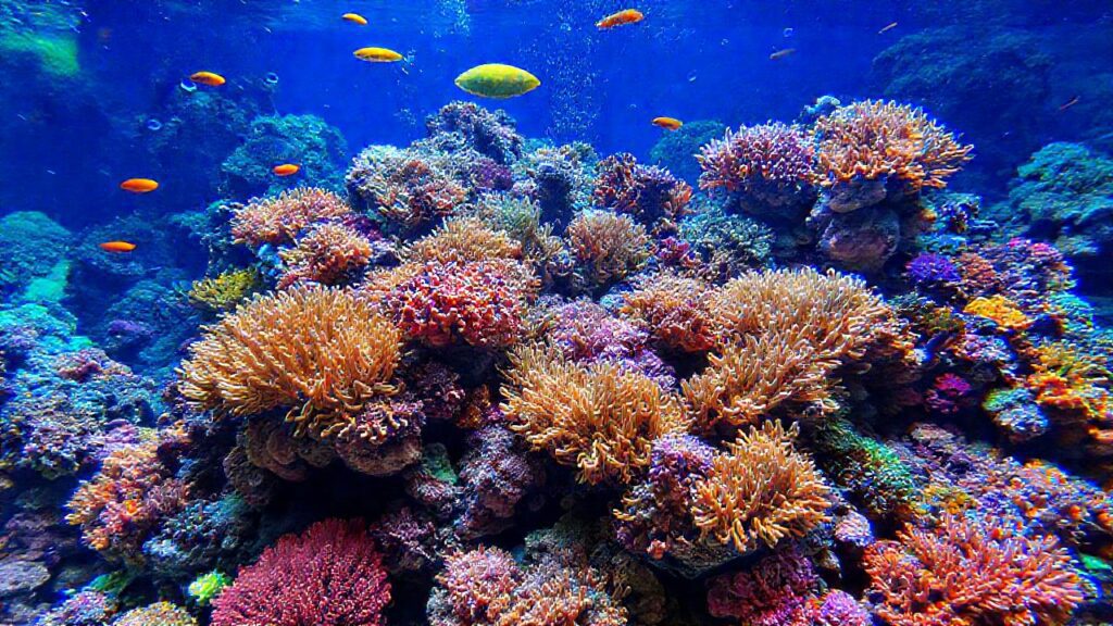 Un acuario coralino vibrante y educativo