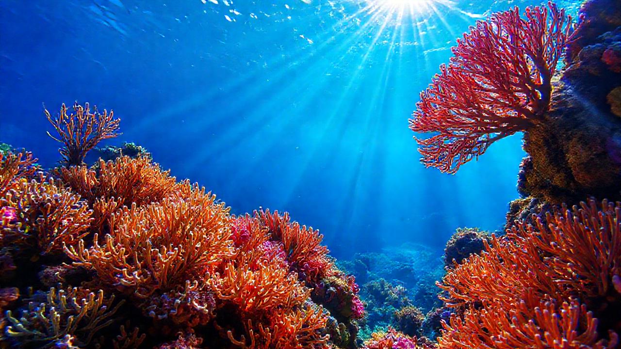 Arrecife de coral: belleza acuática vibrante