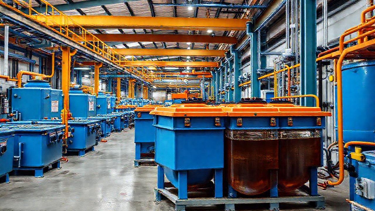 Almacén industrial con iluminación profesional