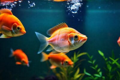 Un acuario sumergido revela vida vibrante