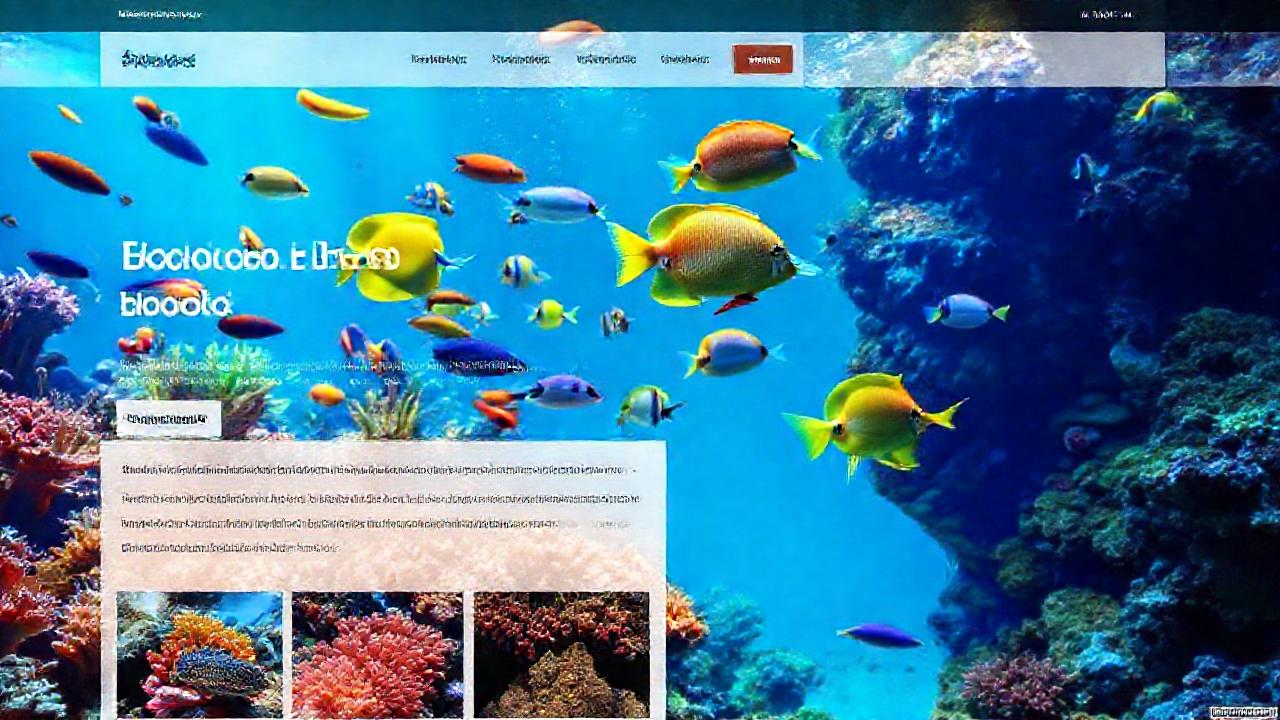 Un acuario tropical educativo y vibrante