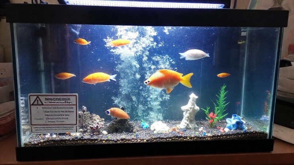 Un acuario nuevo requiere cuidado constante