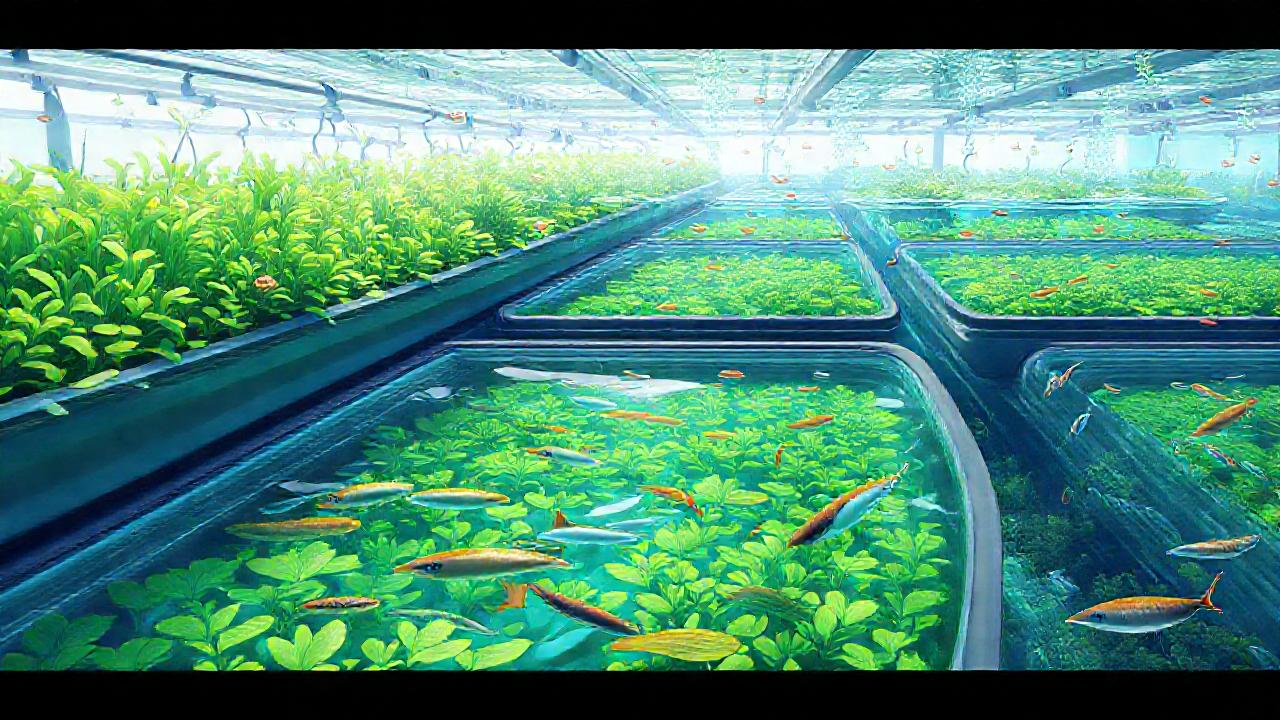 Tanques de acuicultura: futuro sostenible y vibrante