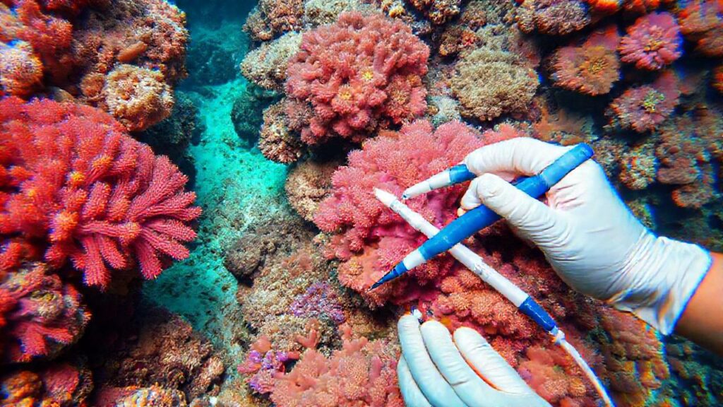 El coral inspira esperanza científica y saludable