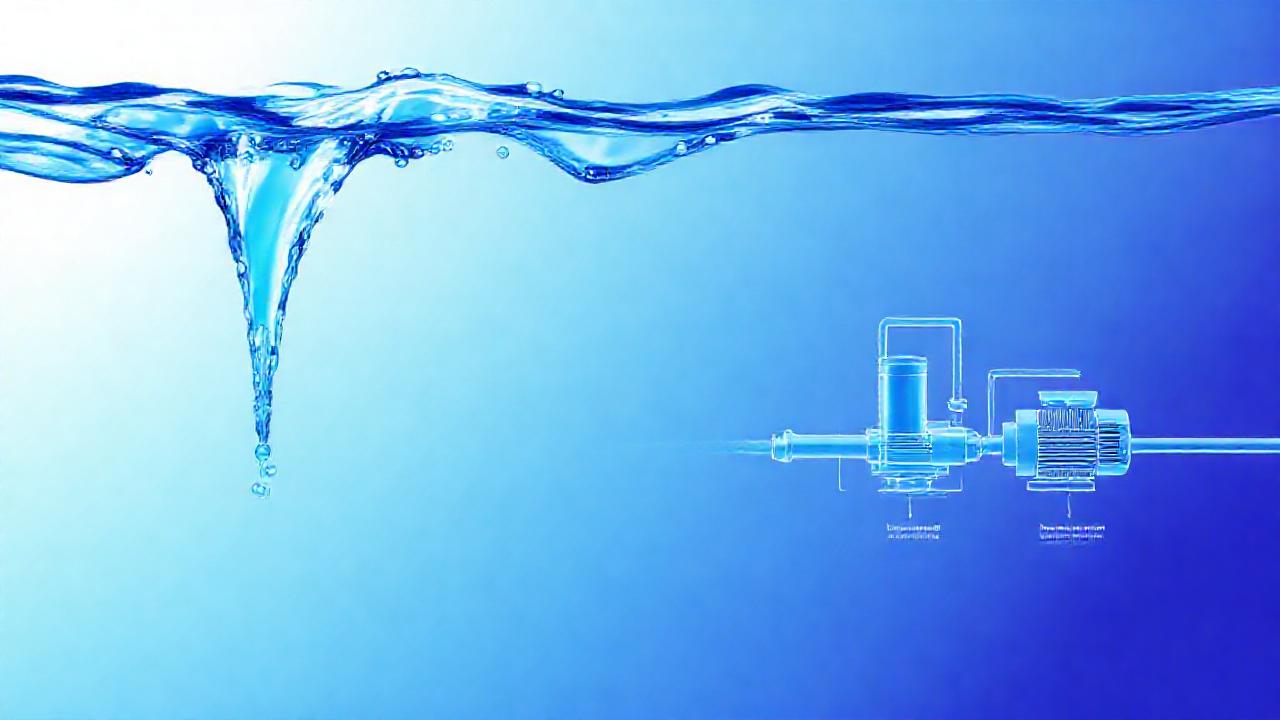 Diagramas técnicos ilustran agua bombeada claramente