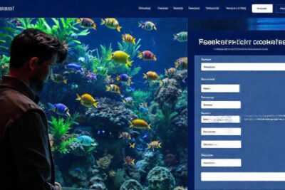Cliente solicita acuario tropical detallado