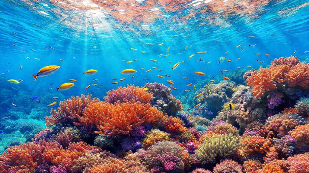 Arrecife de coral: belleza y vida