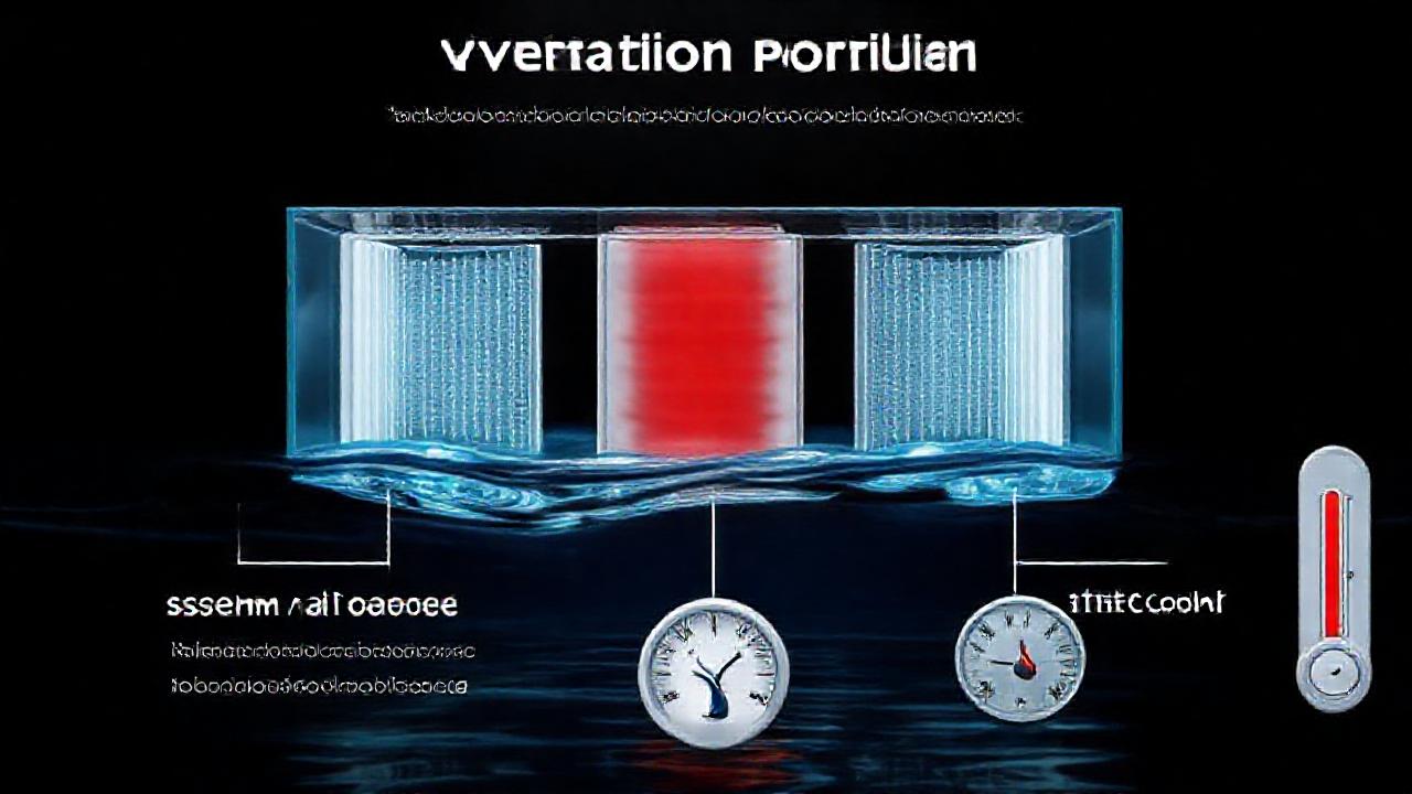 Acuario con enfriamiento pasivo y tranquilo