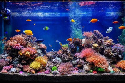 Un acuario de sustrato