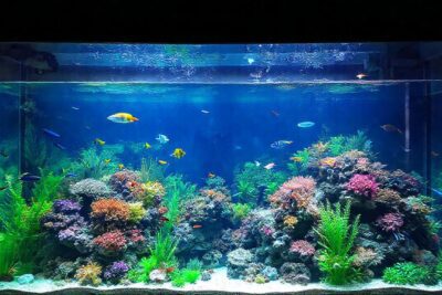 Un acuario tropical es un paraíso visual