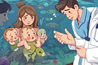 Los bebés de acuario necesitan cuidado experto