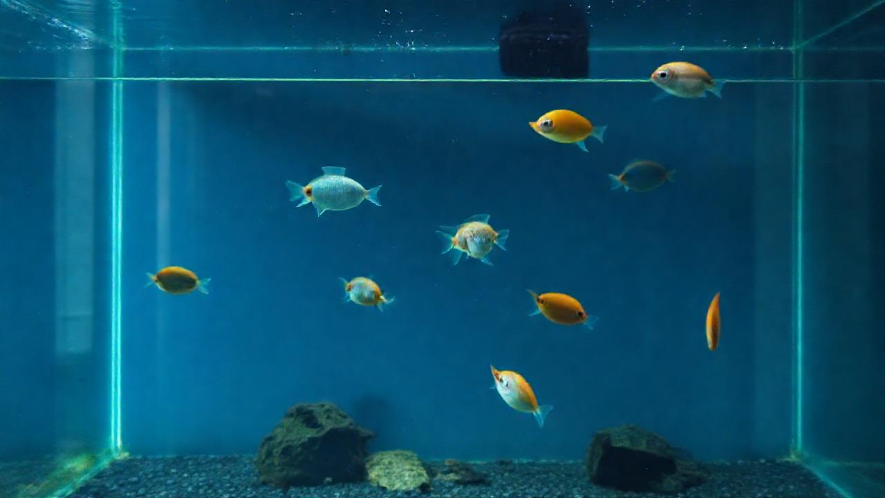 Un acuario tranquilo y hermoso