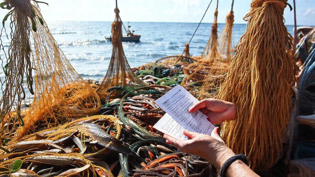 Vida marina sostenible en el océano