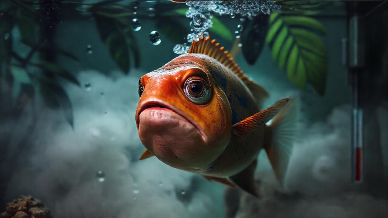 Un acuario tropical necesita atención urgente