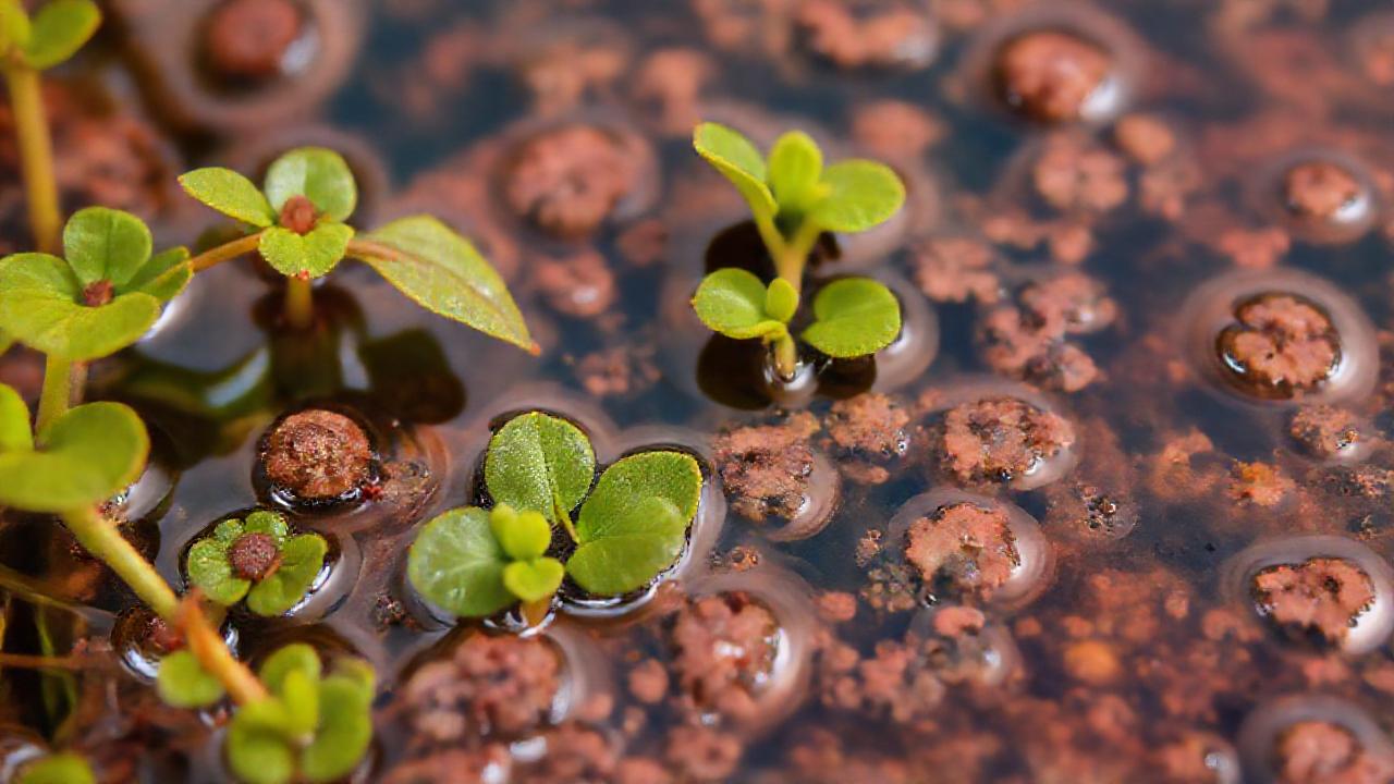 Plantas acuáticas revelan problemas del agua