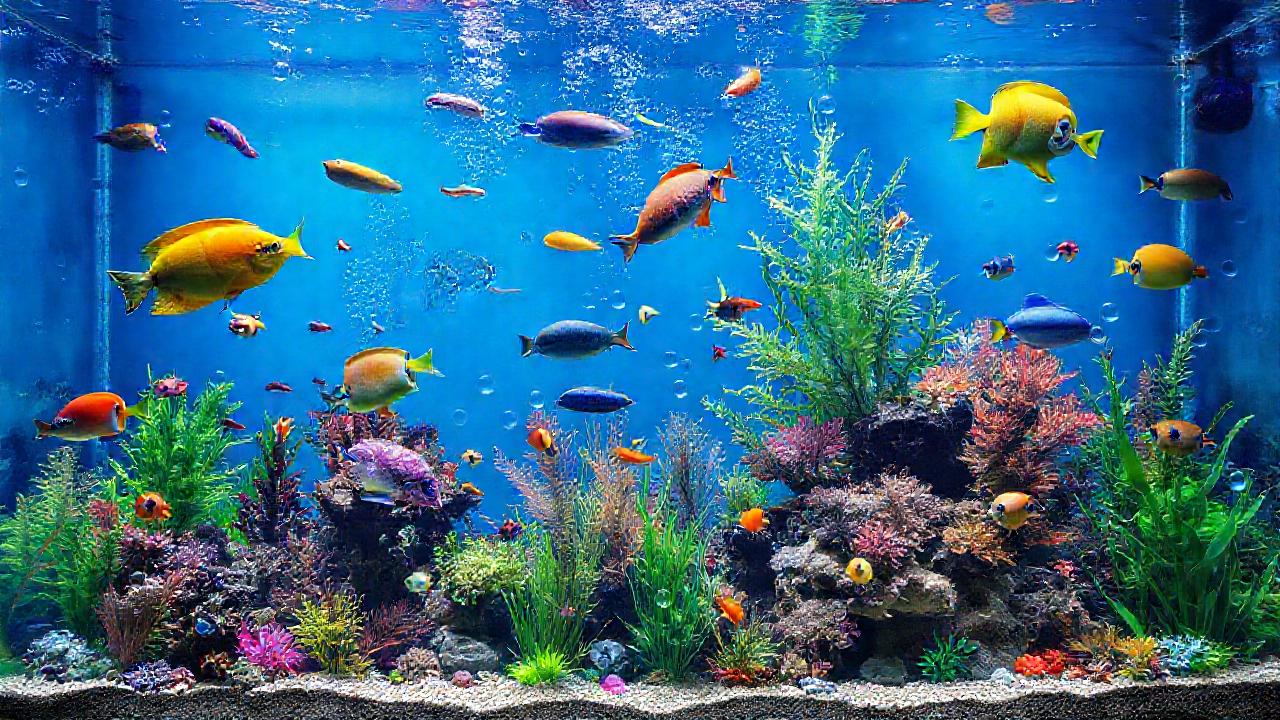 Un acuario tropical educativo y sereno