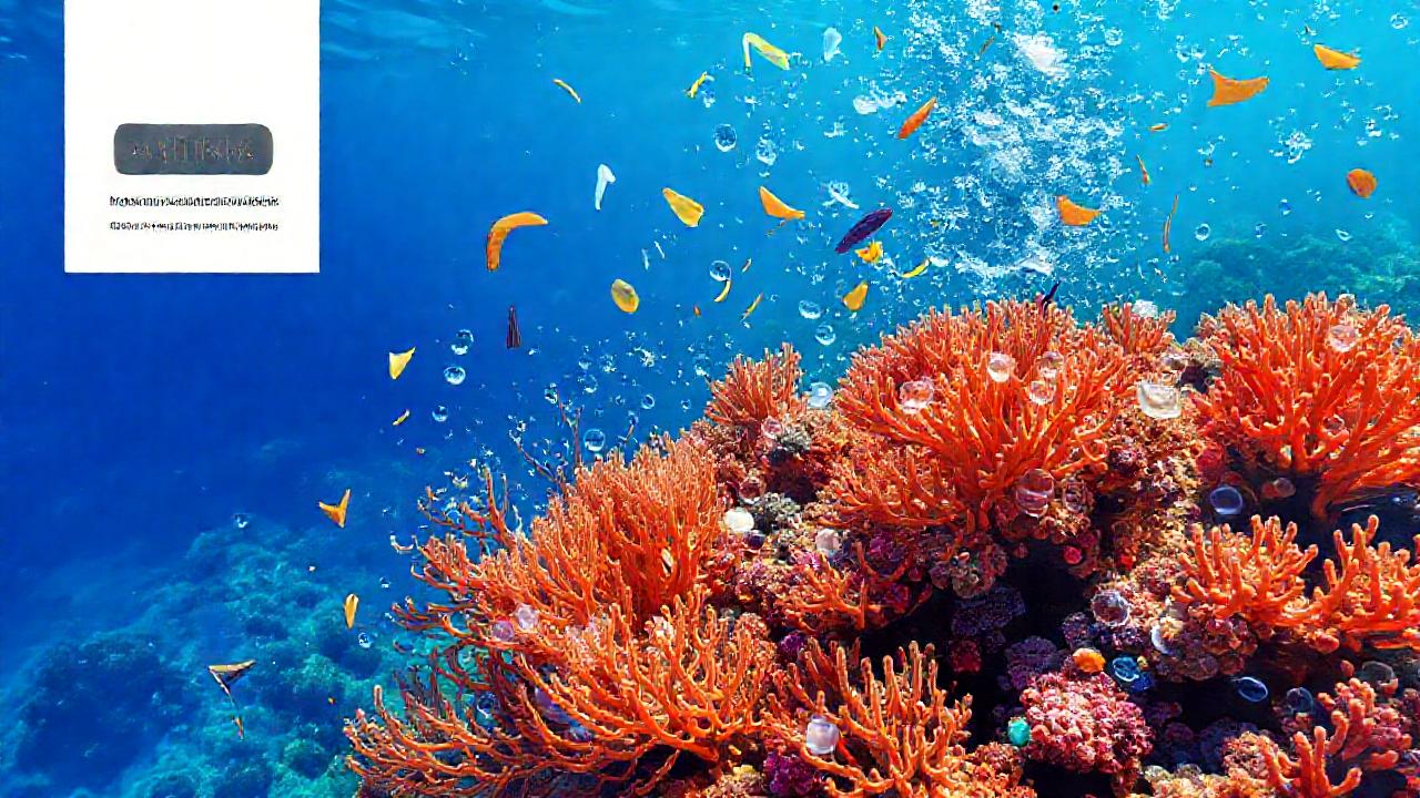 Arrecifes de coral amenazados por la plástica