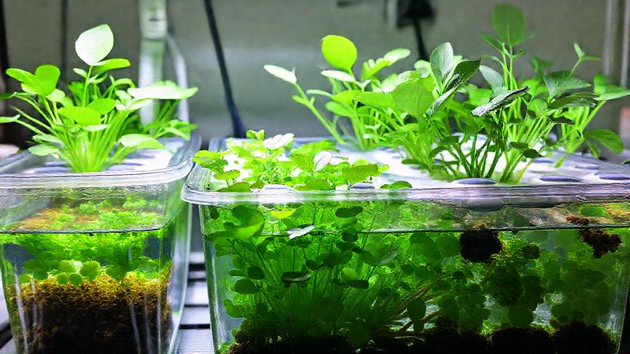 Cultivo hidropónico casero, vibrante y sencillo