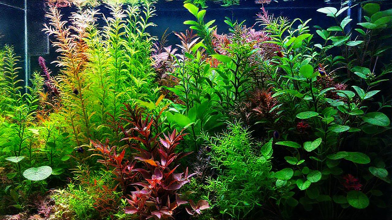 Un acuario vibrante y lleno de vida