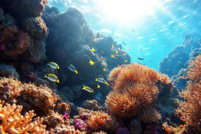 Arrecife de coral: vida acuática vibrante