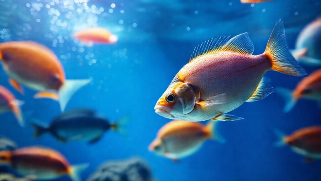 Un acuario tranquilo y saludable destaca