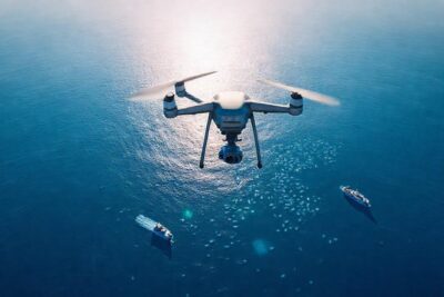 Drones observan océanos y agricultura marina