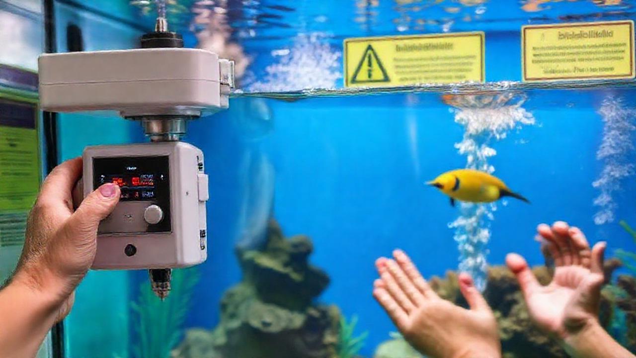 El acuario sufrió un fallo catastrófico